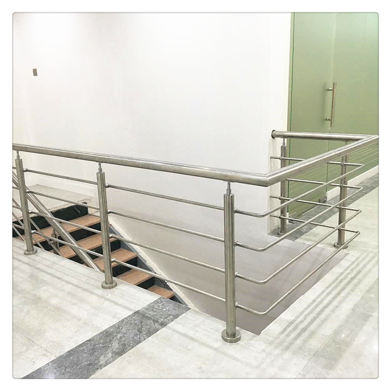 simple iron railings