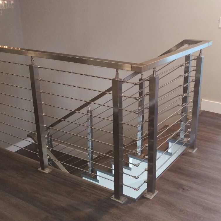 Grade 316 Stainless Steel Fence For Staircase 