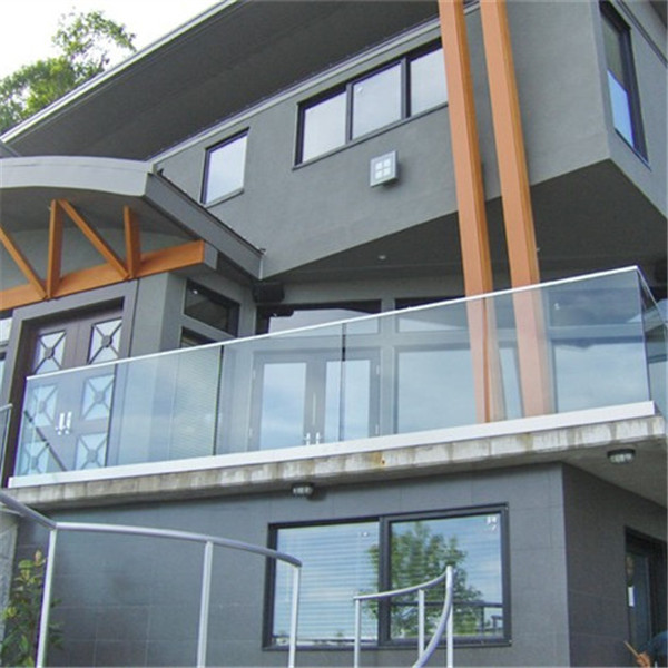 Frameless glass railing for balcony PR-U021