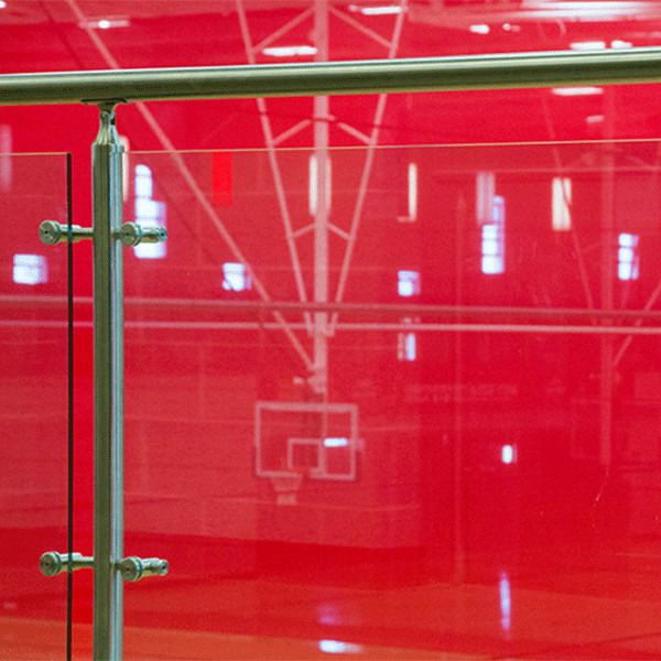 Hot sell modern glass railing 12mm glass
