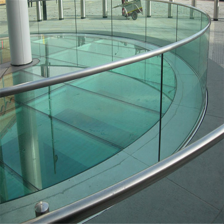 U channel for tempered laminated glass railing  PR-U040