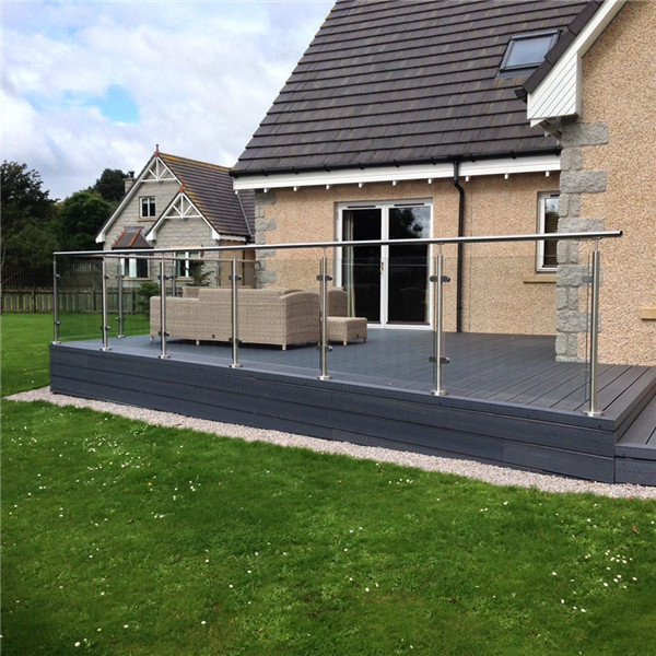 stable post glass railing design with factory price