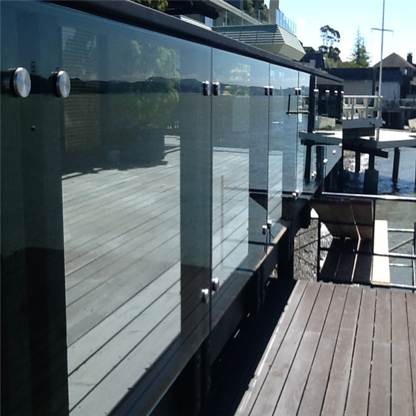 Glass standoff frameless tempered glass balustrades-JJ01