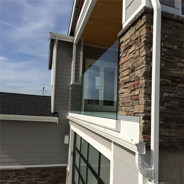 Glass fence panels standoff cheap balustrade-JJ15