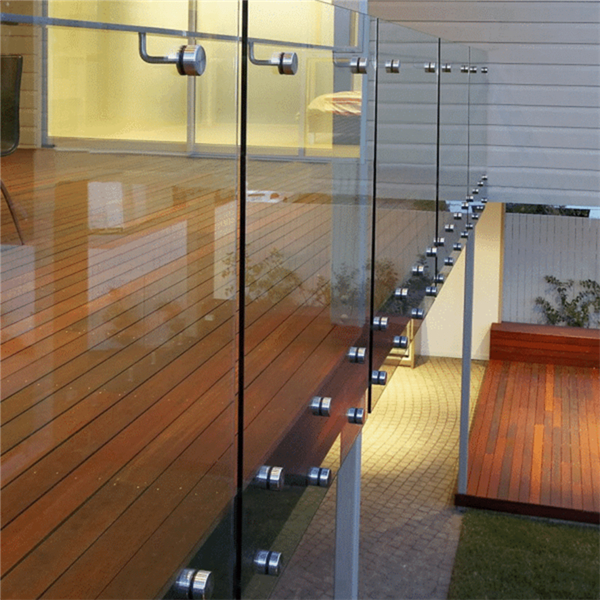 Hot selling glass standoff brackets glass balustrade frameless clamp-JJ26