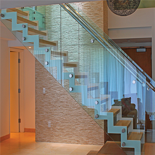 Standoff fittings for glass fence stone balcony balustrade-JJ30