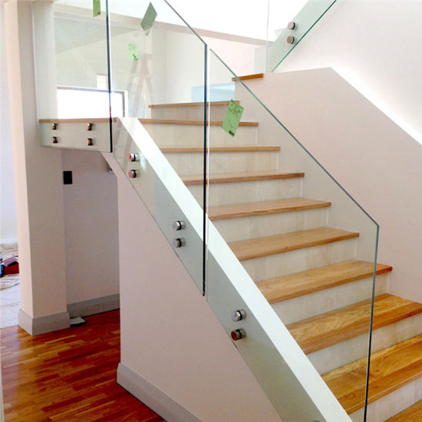 Railing handrail glass fitting inox balustrade zelfbouw-JJ45