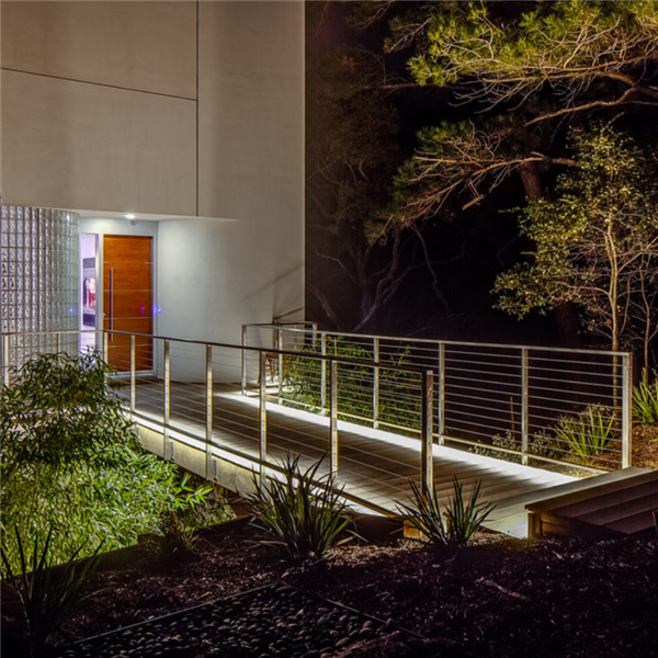 Stainless Steel Post And Wire Fence Railing Systems