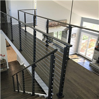  Residential balcony terrace handrail quality cable railing
