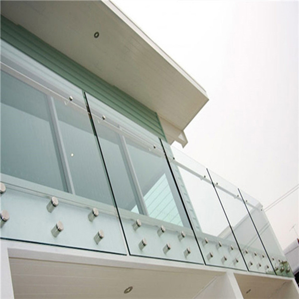 Glass Railing Accessories Solid standoff glass balustrade frameless-JJ67