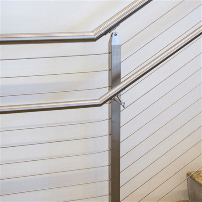 Deck railings stainless steel cable railing for villa