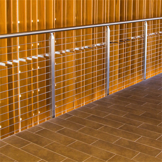Stainless steel cable railing for villa 