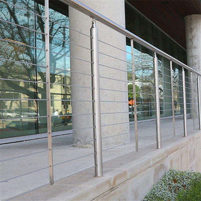 Stair Railing Design Post Cable Railing 