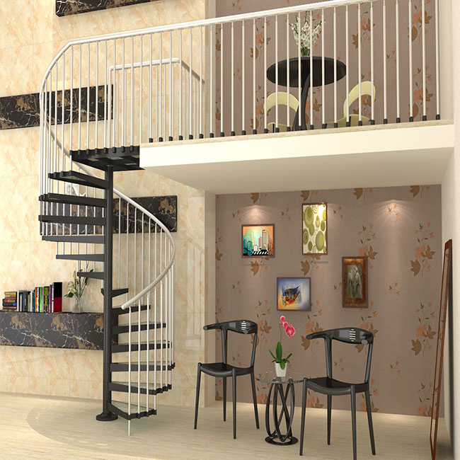 China factory supplier cast iron spiral stair used spiral staircases