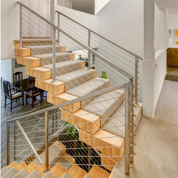 steel rod railing system wire railing with black post railing