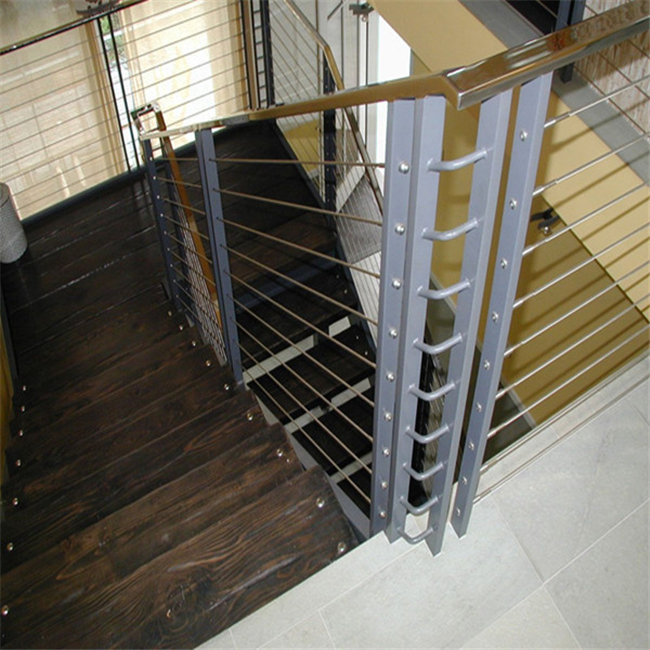 Custom Stainless Steel Stair Cable Railing System