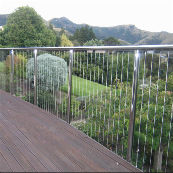 Stainless steel balustrade design stainless steel cable wire railing post balustrade