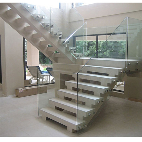 Frameless balcony glass clamp vase balustrade-JJ99