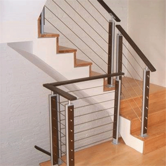 Factory supply new modern design stainless steel cable railing