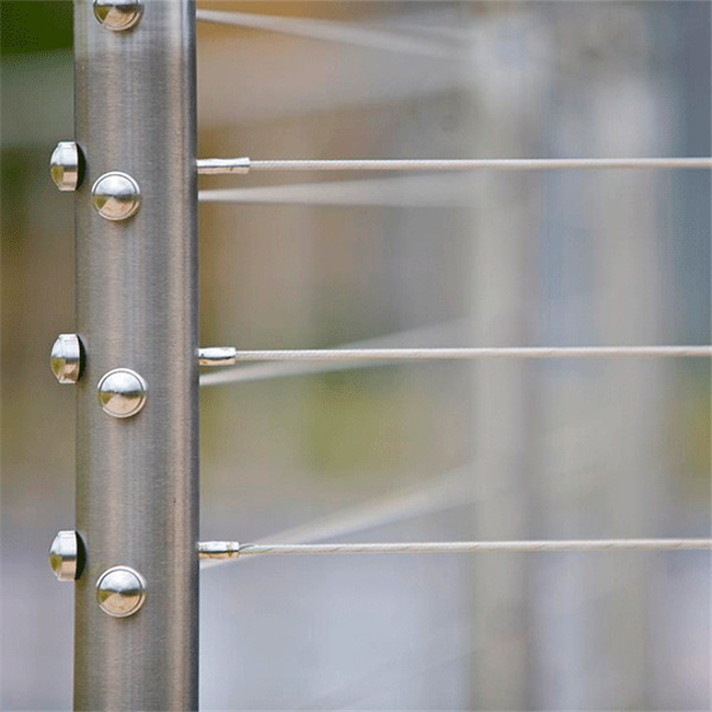 Modern Stainless Steel Cable Railing 