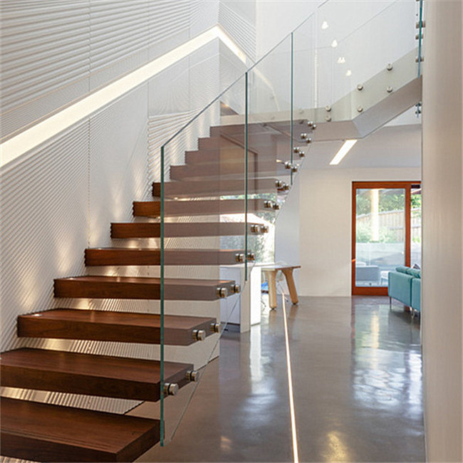 Cantilever staircase kit/ floating timber steps stairs