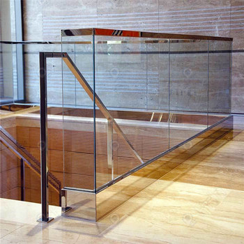 Customized U Channel Glass Railing