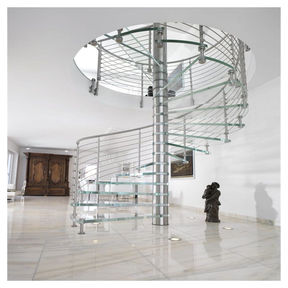 Customized Carbon Steel Spiral Staircase