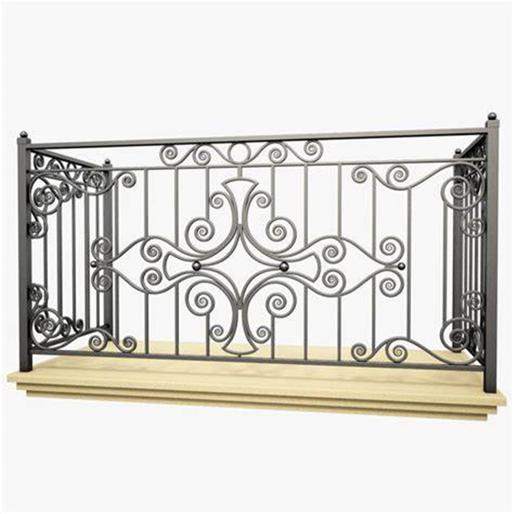 Customized wrought iron fence