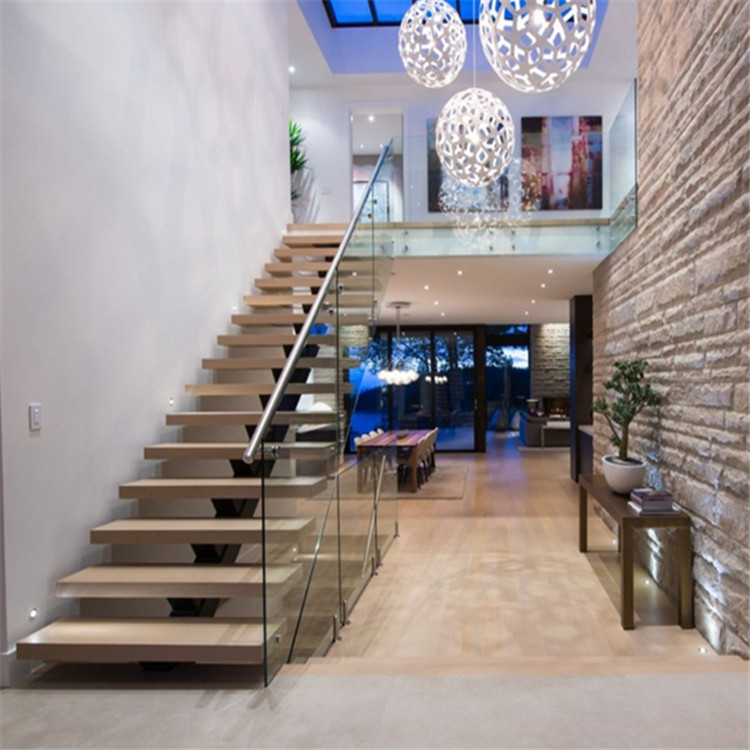 Prima indoor woodsteel straight staircase
