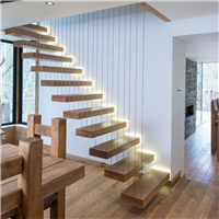 Design Modern Wood Floating Staircase